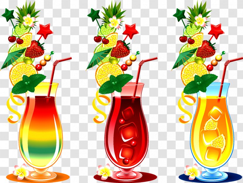Cocktail Adobe Illustrator Clip Art - Garnish Transparent PNG