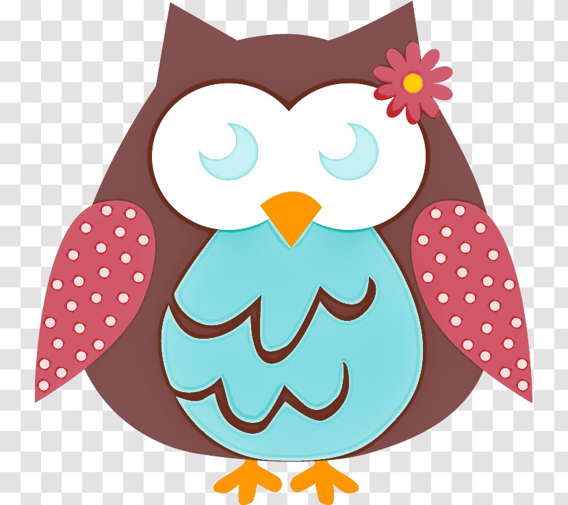 Owl Bird Clip Art Cartoon Of Prey - Flightless Transparent PNG