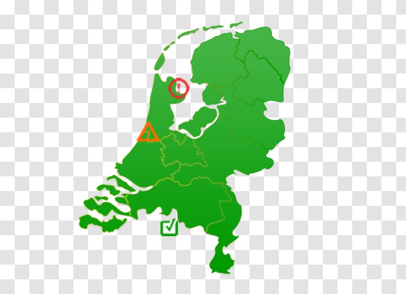 Netherlands Vector Map - Plant - Holland Transparent PNG