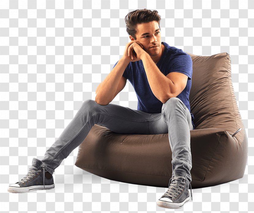 Bean Bag Chairs Extreme Lounging B-bag Mighty-b Quilted B-Bag Basic Lichtblauw - Comfort - LoungingMental Pain Suffering Transparent PNG