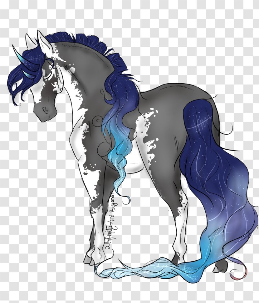 Mustang Stallion Unicorn Halter Transparent PNG