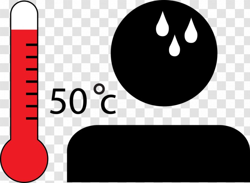 Heat Stroke Clip Art Perspiration Temperature - Human Body - Clipart Transparent PNG