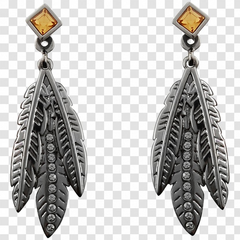 Earring Body Jewellery Brooch Manufaktur Herzblut - Alps - Raven Feather Transparent PNG