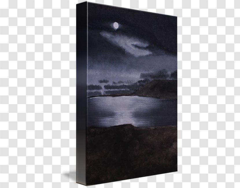 Imagekind Painting Picture Frames Art Poster - Wall - Moon Reflection Transparent PNG