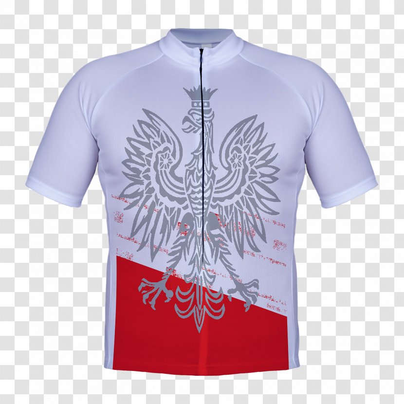 T-shirt Top Sleeve Active Shirt Coat Of Arms Poland Transparent PNG