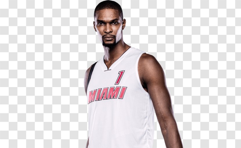 LeBron James Jersey Miami Heat T-shirt NBA - Shoulder - Nba Team Transparent PNG