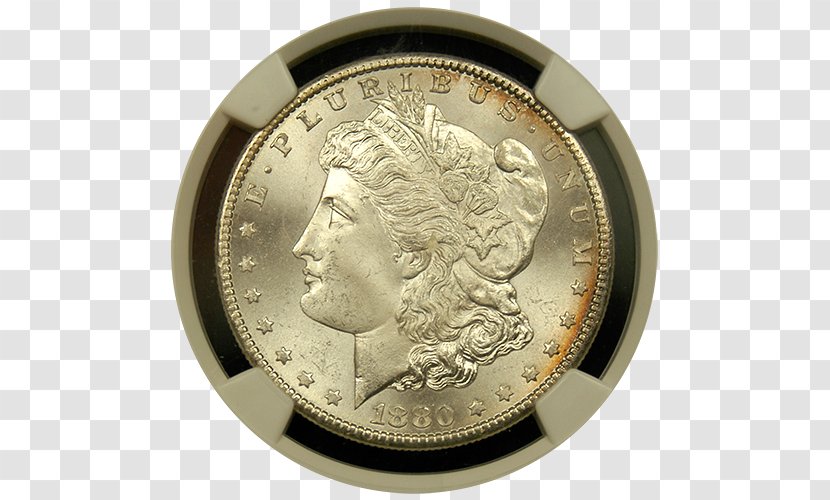 Dollar Coin Silver Gold Morgan Transparent PNG