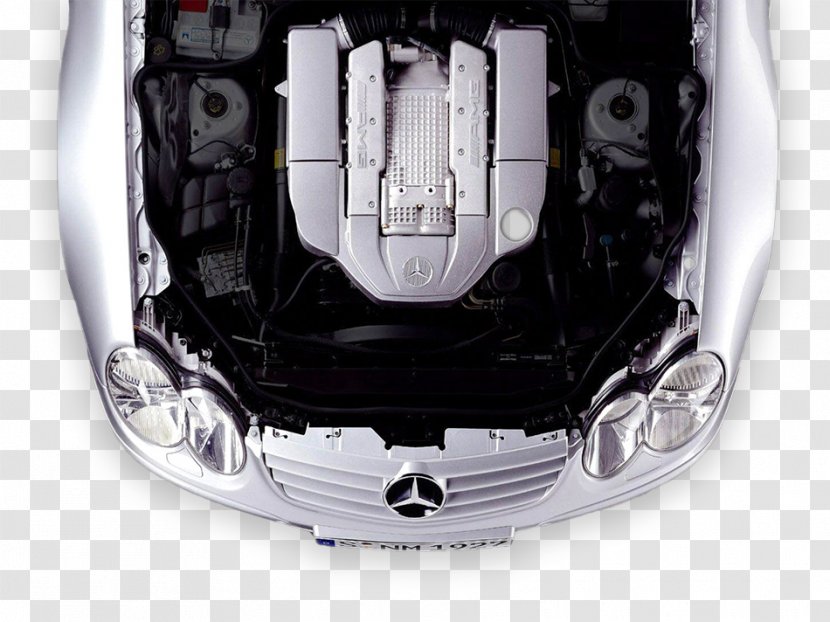 Mercedes-Benz SL-Class Car Headlamp - Mercedesamg - Mercedes Benz Transparent PNG