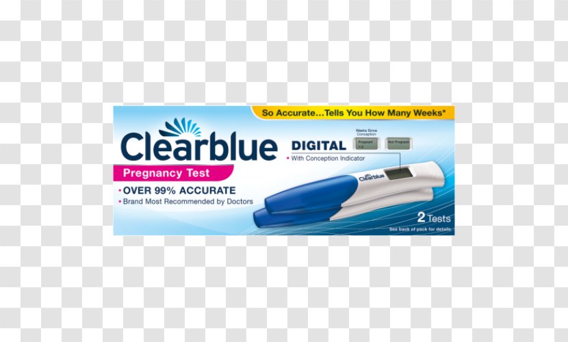 Clearblue Digital Pregnancy Test With Conception Indicator - Single-PackPregnancy Transparent PNG
