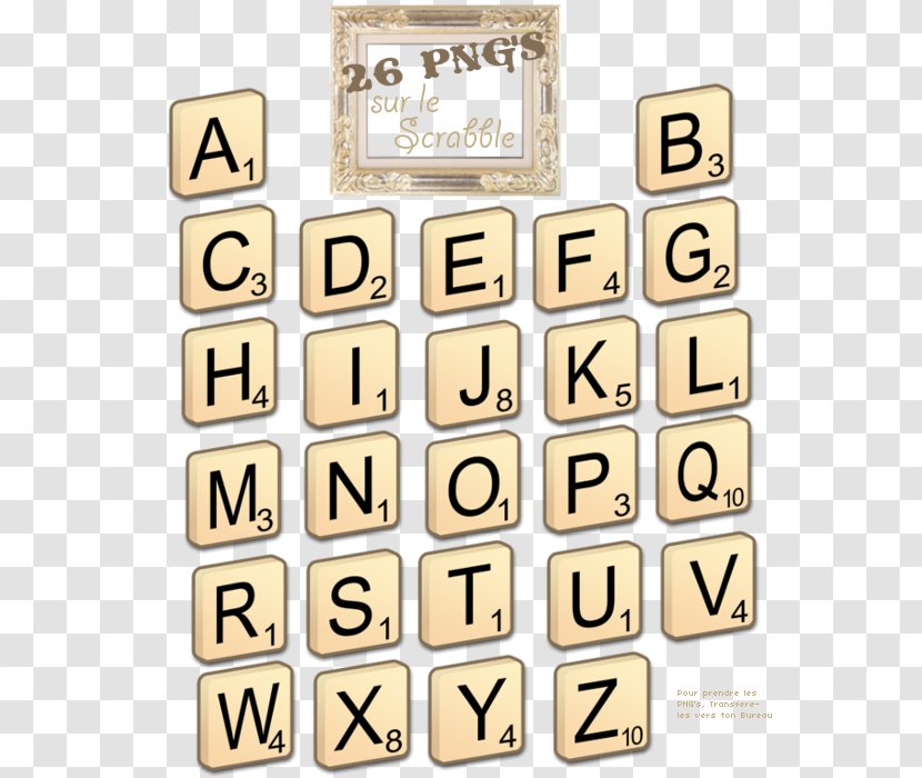 Scrabble Line Brand Material Font - Number Transparent PNG