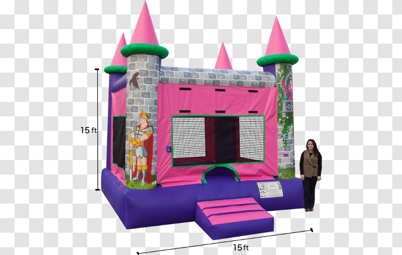 Inflatable Bouncers Castle House Playground Slide - Bounce Transparent PNG