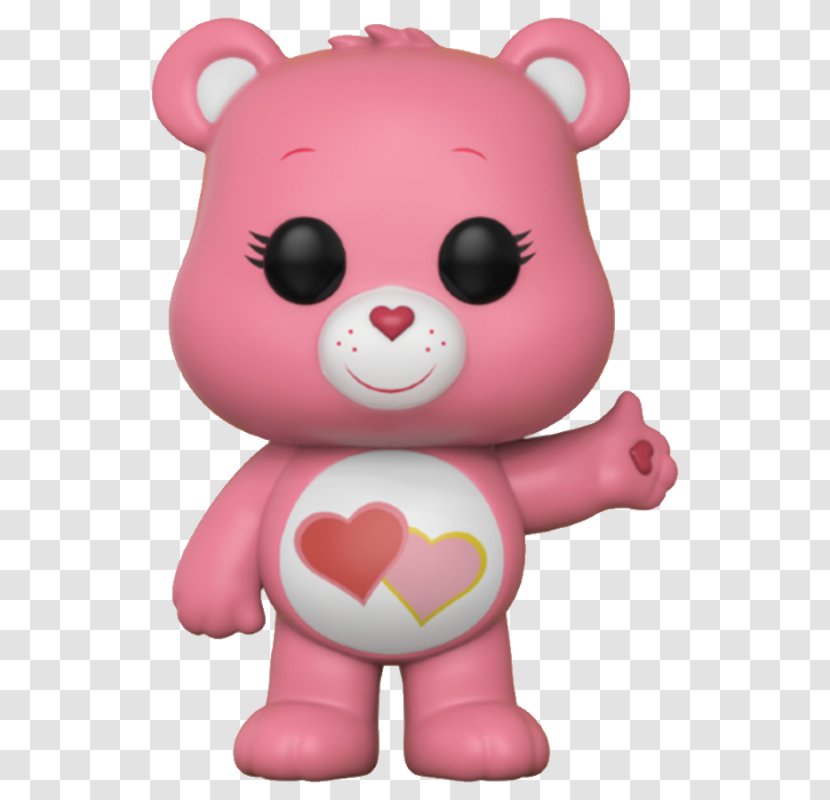 Love-A-Lot Bear Cheer Funko Care Bears - Flower Transparent PNG