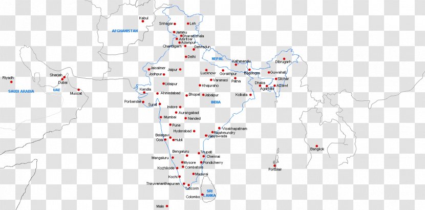 Line Point Map Tuberculosis - Destination Transparent PNG