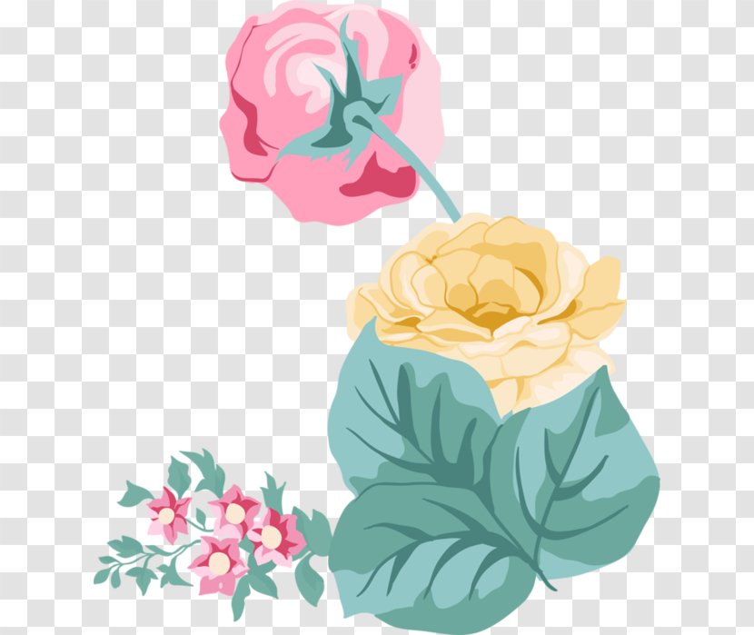 Garden Roses Centifolia Floral Design Flower Clip Art - Peach Transparent PNG