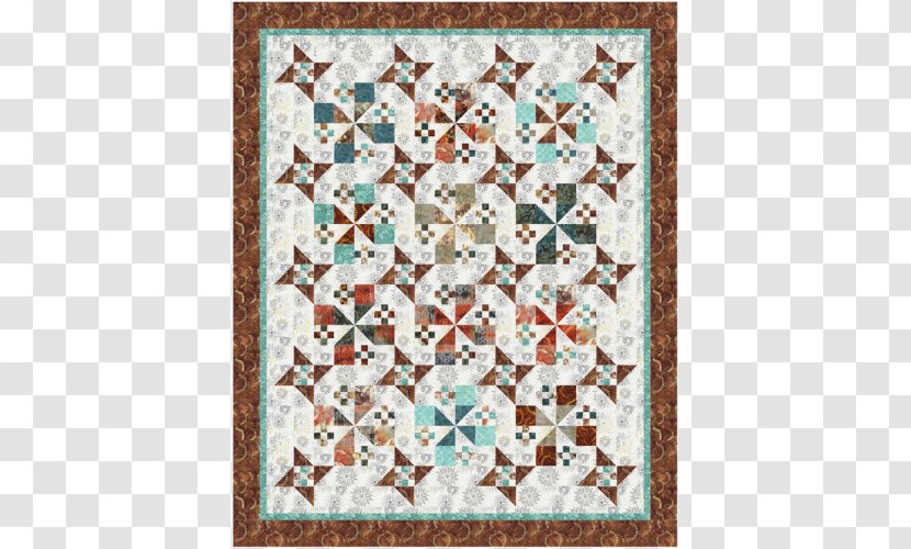 Textile Quilt N Kaboodle Quilting Pattern - Batik Transparent PNG