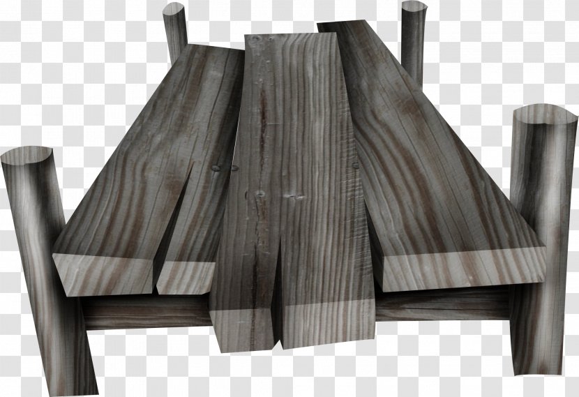 Timber Bridge Wood Road - Flooring - Broken Wooden Transparent PNG