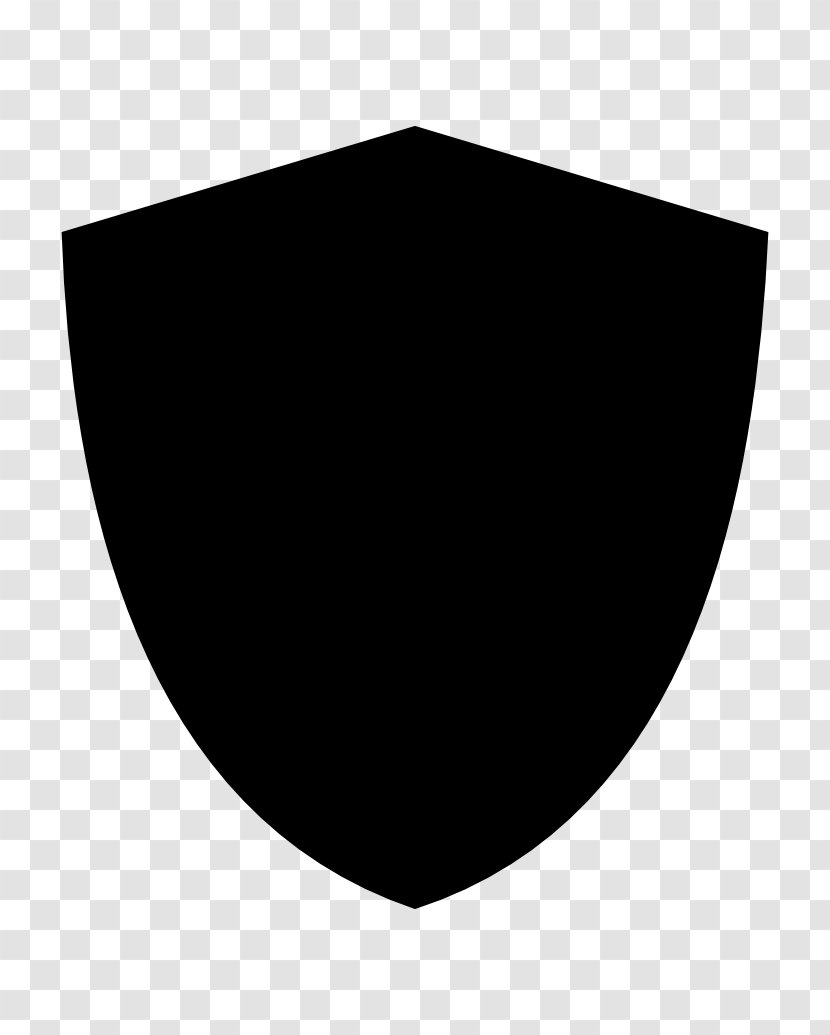Black And White Pattern - Siluet Shield Image, Free Picture Download Transparent PNG
