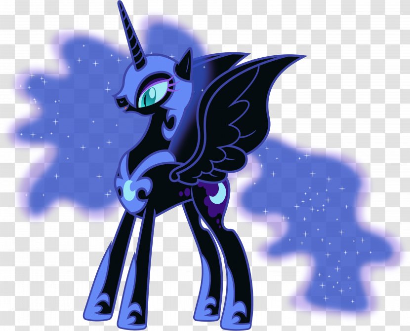 Princess Luna Pony Pinkie Pie Rarity Twilight Sparkle - Nightmare Transparent PNG