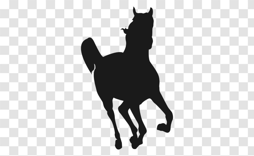 Horse Canter And Gallop Silhouette - Like Mammal - Running Transparent PNG