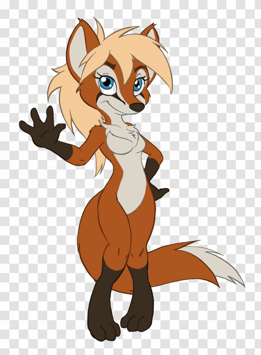Red Fox Furry Fandom Drawing Cartoon - Funny Animal - Anthropomorphic Animals Transparent PNG