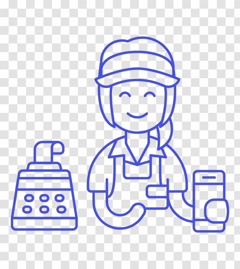 Clip Art Human Behavior Product Line - Store Clerk Getting Robbed Transparent PNG