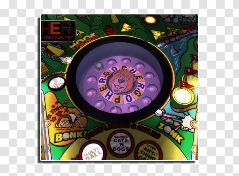 The Pinball Arcade PlayStation 4 Tee'd Off Putty Squad - Flippers Transparent PNG