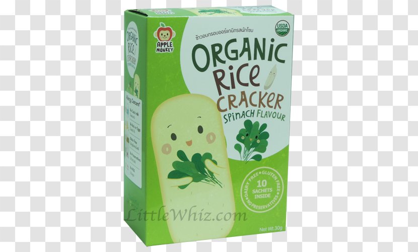 Organic Food Rice Cake Bánh Cracker - Taste Transparent PNG