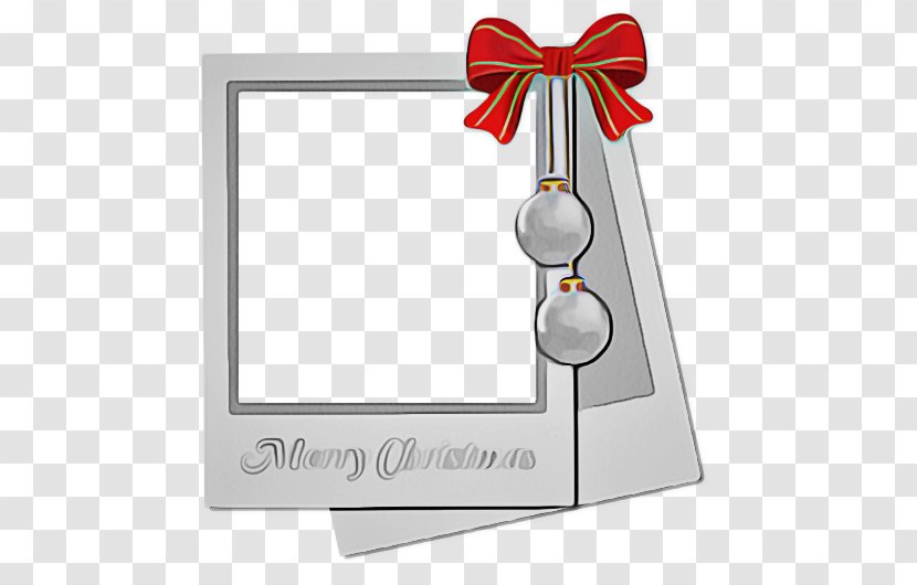 Christmas Picture Frame - January - Bow Tie Transparent PNG
