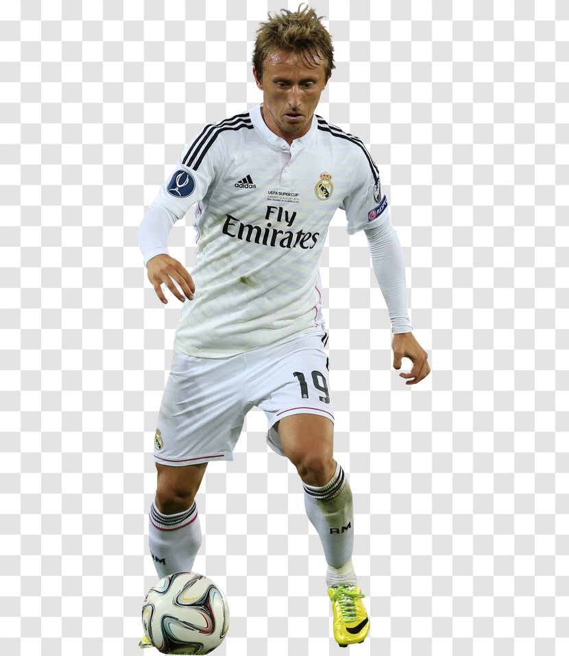 Luka Modrić Real Madrid C.F. Croatia National Football Team Jersey Player - Soccer - Modric Transparent PNG