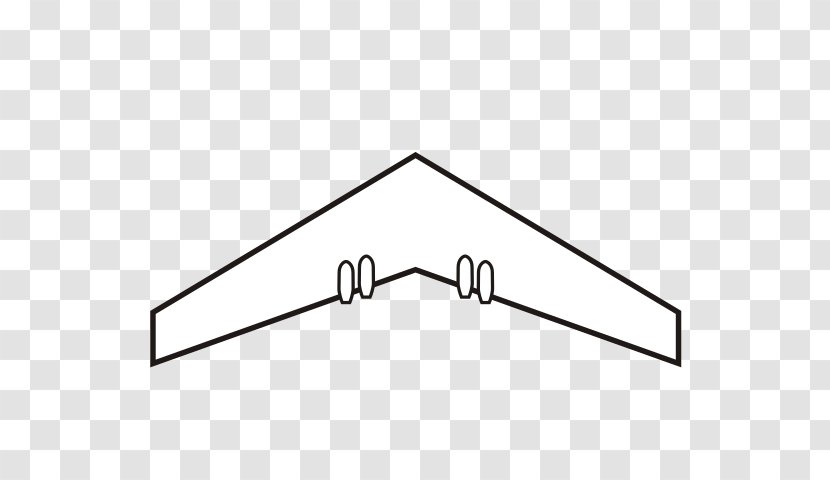 Airplane Fixed-wing Aircraft Wing Configuration Flight - Triangle - Flying Wings Transparent PNG