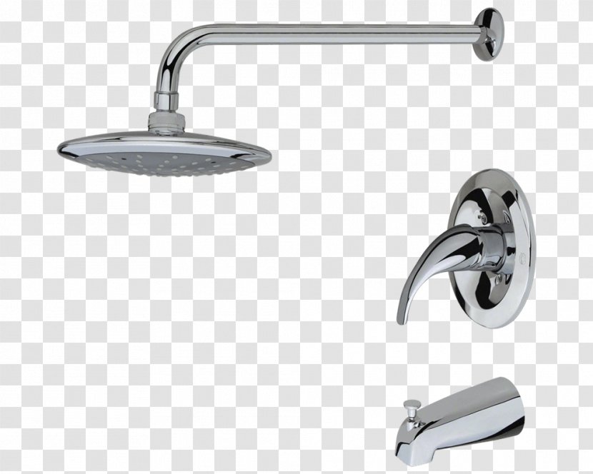 Tap Bathroom Bathtub Brushed Metal Plumbing Fixtures - Shower - Faucet Transparent PNG