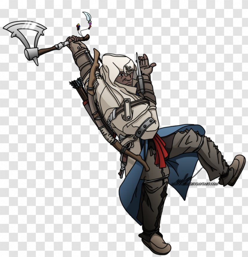 Assassin's Creed III Connor Kenway Edward Drawing Video Game - Fictional Character - Franta Transparent PNG