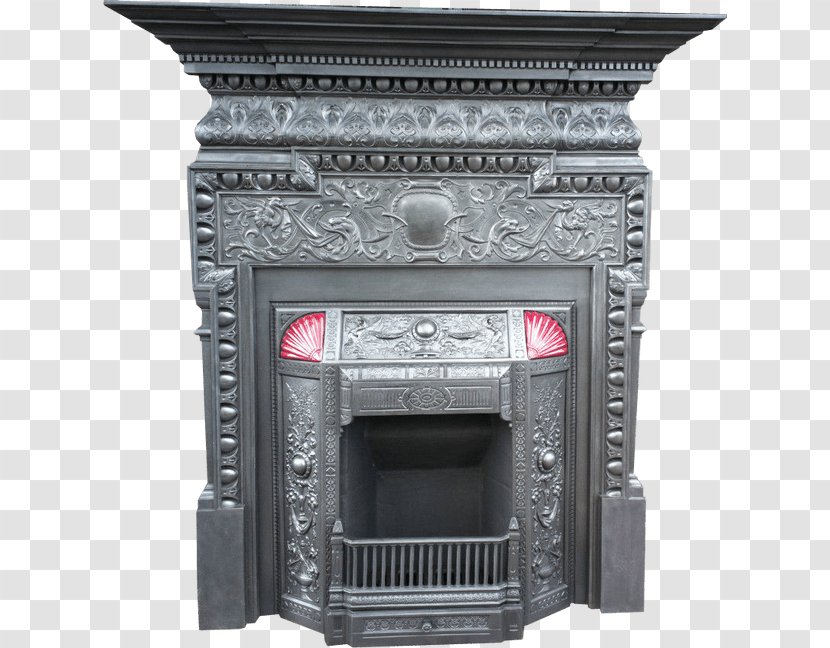 Fireplace Cast Iron Stove Chimenea - Heat - Chimney Transparent PNG