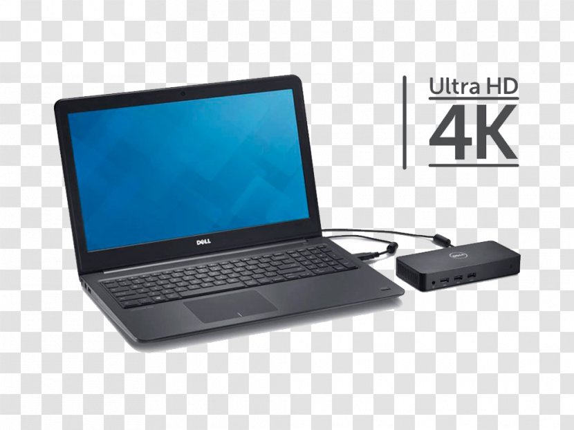 Dell Inspiron Laptop Docking Station USB 3.0 - Multimedia - 4k Uhd Transparent PNG