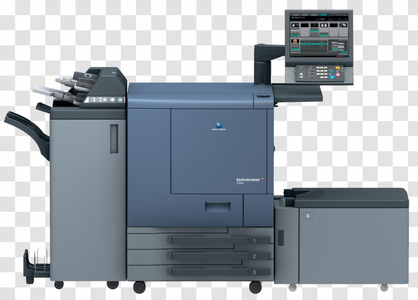 Konica Minolta Printing Photocopier Printer - Machine - Baizhuo Transparent PNG