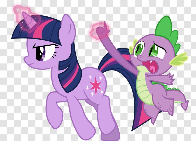 Pony Twilight Sparkle Horse Future - Watercolor - Spike Transparent PNG