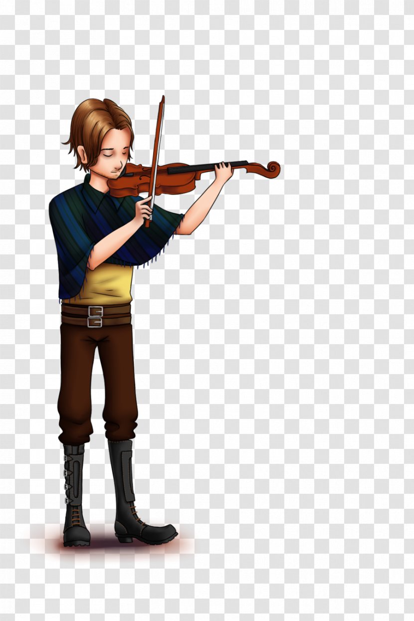 Violin Figurine - Musical Instrument Transparent PNG