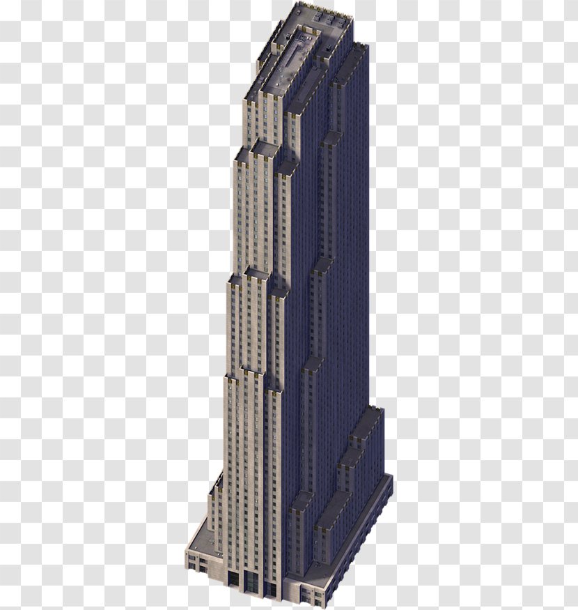 SimCity 4: Rush Hour Rockefeller Center BuildIt 30 Plaza Building - Family Transparent PNG