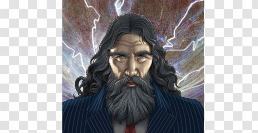 Rick Riordan Percy Jackson's Greek Gods Jackson & The Olympians: Lightning Thief Zeus - Beard - Twelve Olympians Transparent PNG