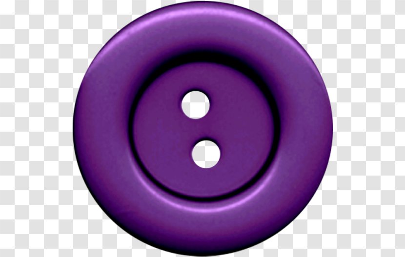 Purple Violet - Magenta - Button Transparent PNG
