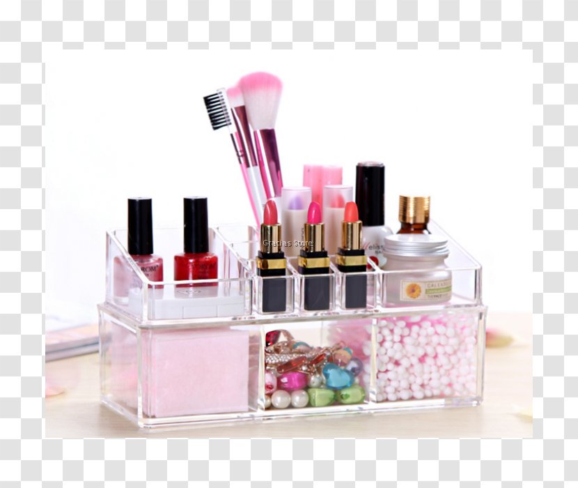 Cosmetics Cotton Balls Box Lipstick Perfume - Multi-purpose Transparent PNG
