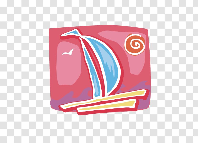 Sail Cartoon Clip Art - Rectangle - Painted Sails Transparent PNG