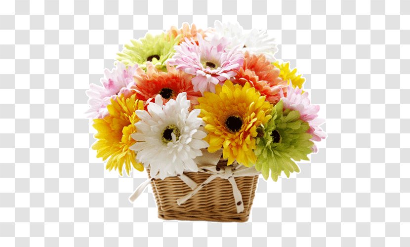 Flower Bouquet Transvaal Daisy Cut Flowers Wedding - Red - Flor Transparent PNG