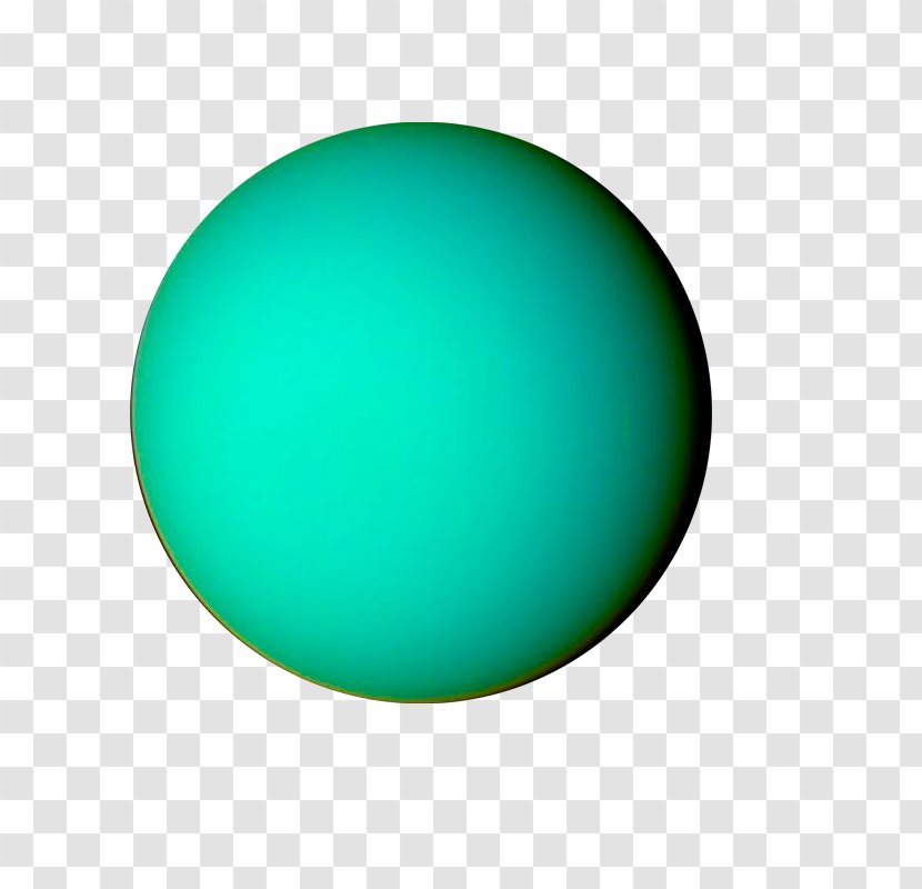 Green Product Design Sphere - Aqua - Uranus Clip Art Transparent PNG