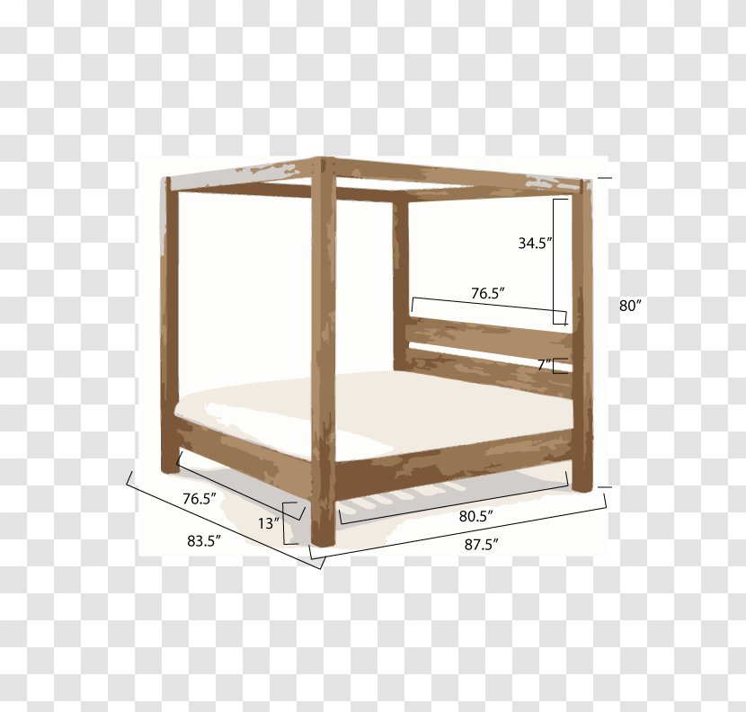 Table Four-poster Bed Canopy Frame Transparent PNG