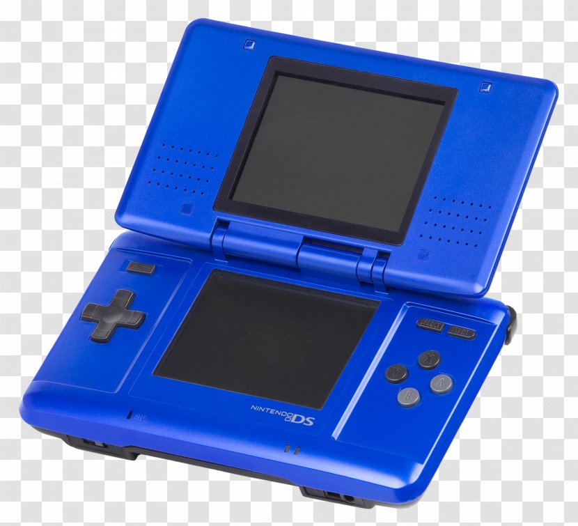 Nintendo DSi Handheld Game Console DS Lite - Boy Advance - Blue Transparent PNG