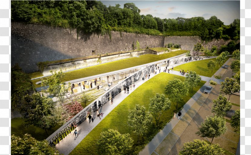 Landscaping Landscape Underground Citadel Of Verdun Garden Design - Urban - Centre Transparent PNG