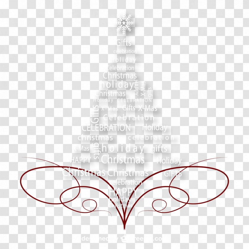 Christmas Tree Download - Frame - Creative Greetings Transparent PNG