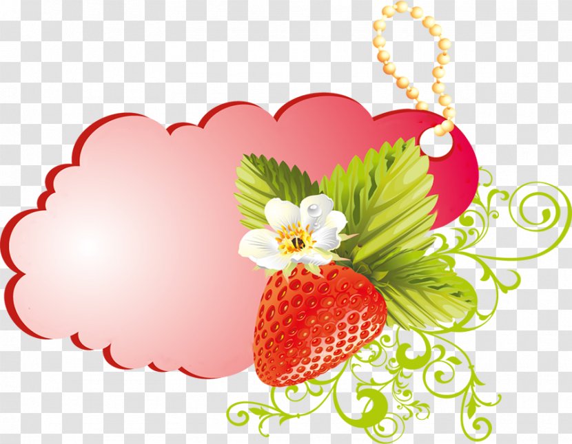 Strawberry Clip Art Image Drawing - Food - Frame Transparent Transparent PNG