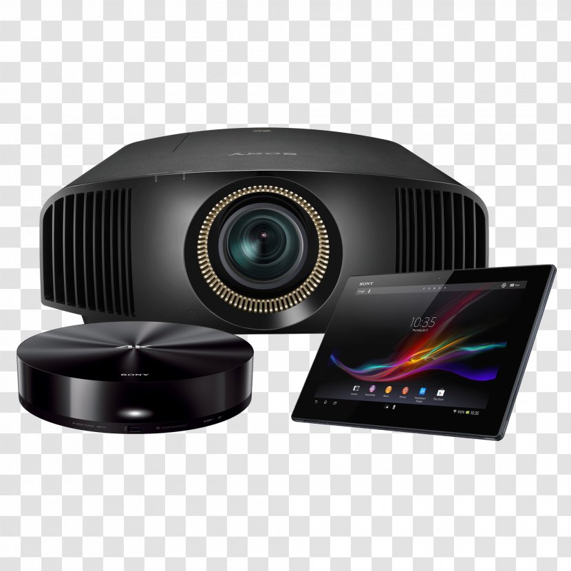 Silicon X-tal Reflective Display Multimedia Projectors 4K Resolution Home Theater Systems - Technology - Digital Camera Transparent PNG